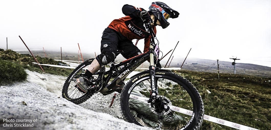 Team Tredz Rider Lindsay Hanley in action